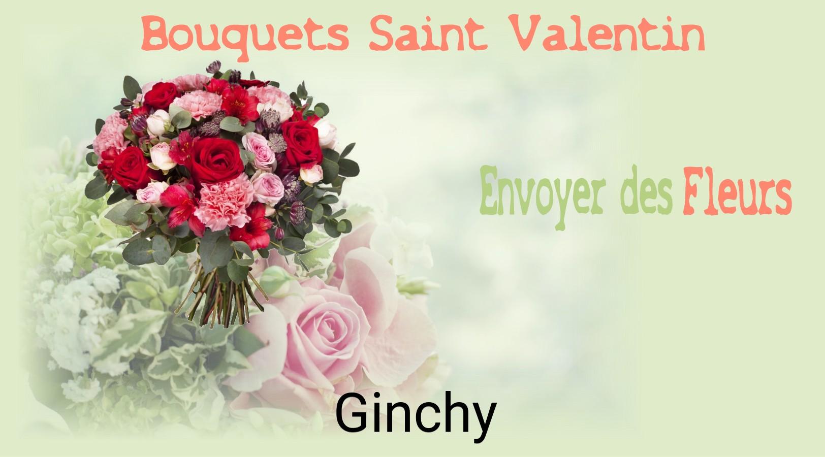 Roses de Saint-Valentin livrées à Ginchy